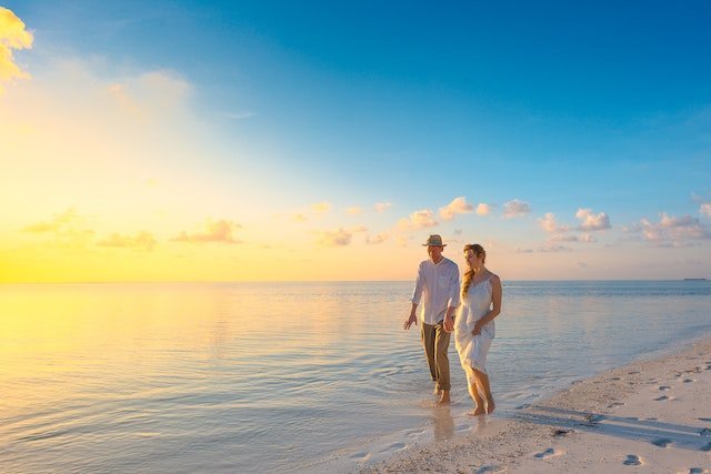 Magical Sunset in Maldives